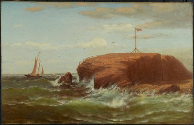 Seconnet Rock, New Bedford, Massachusetts, ca.1865 door Robert Swain Gifford